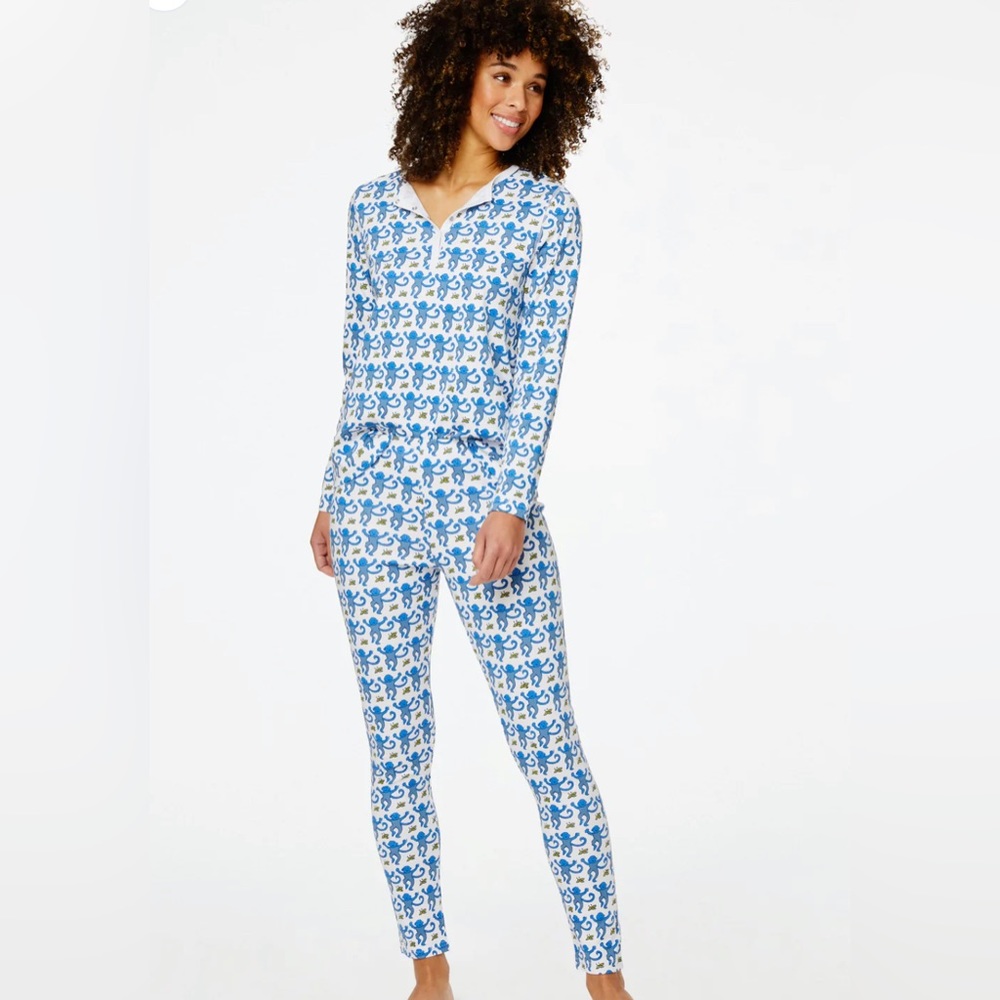 Roller Rabbit Monkey Pajamas